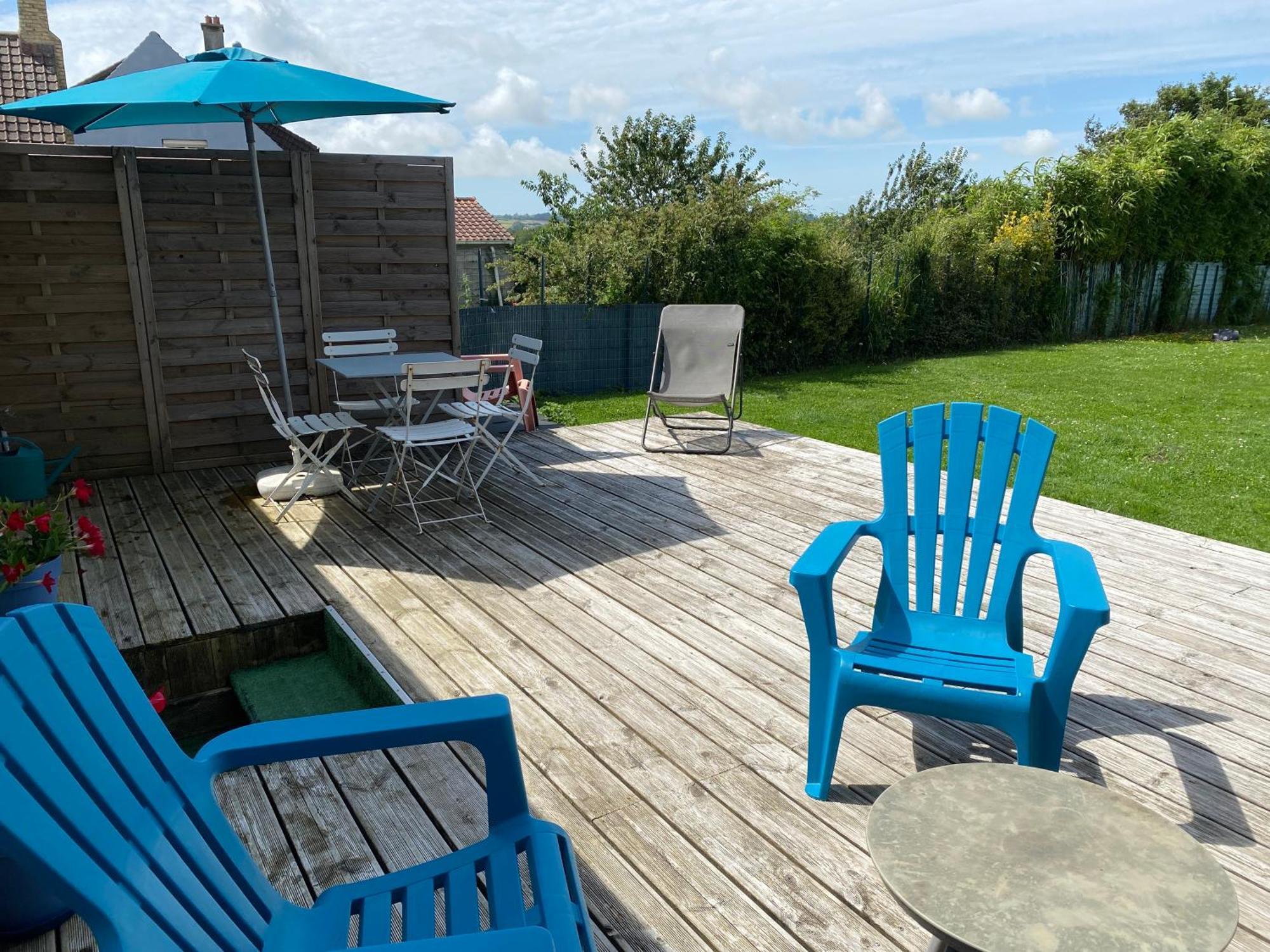 Maison De Village Avec Jardin 15Mn Des Plages, Wifi, 2 Chambres, Jardin Hesdin-lʼAbbé Dış mekan fotoğraf