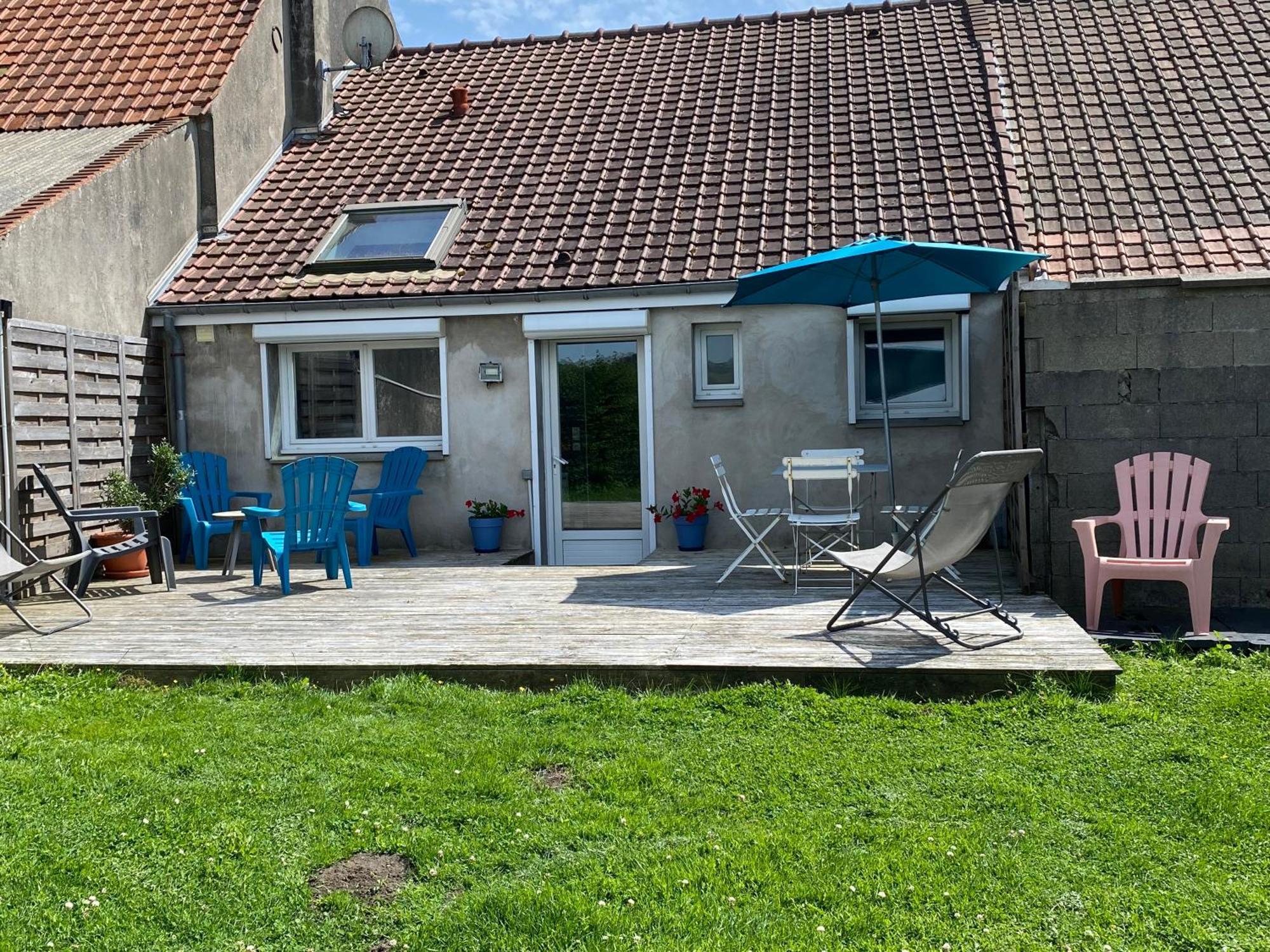 Maison De Village Avec Jardin 15Mn Des Plages, Wifi, 2 Chambres, Jardin Hesdin-lʼAbbé Dış mekan fotoğraf