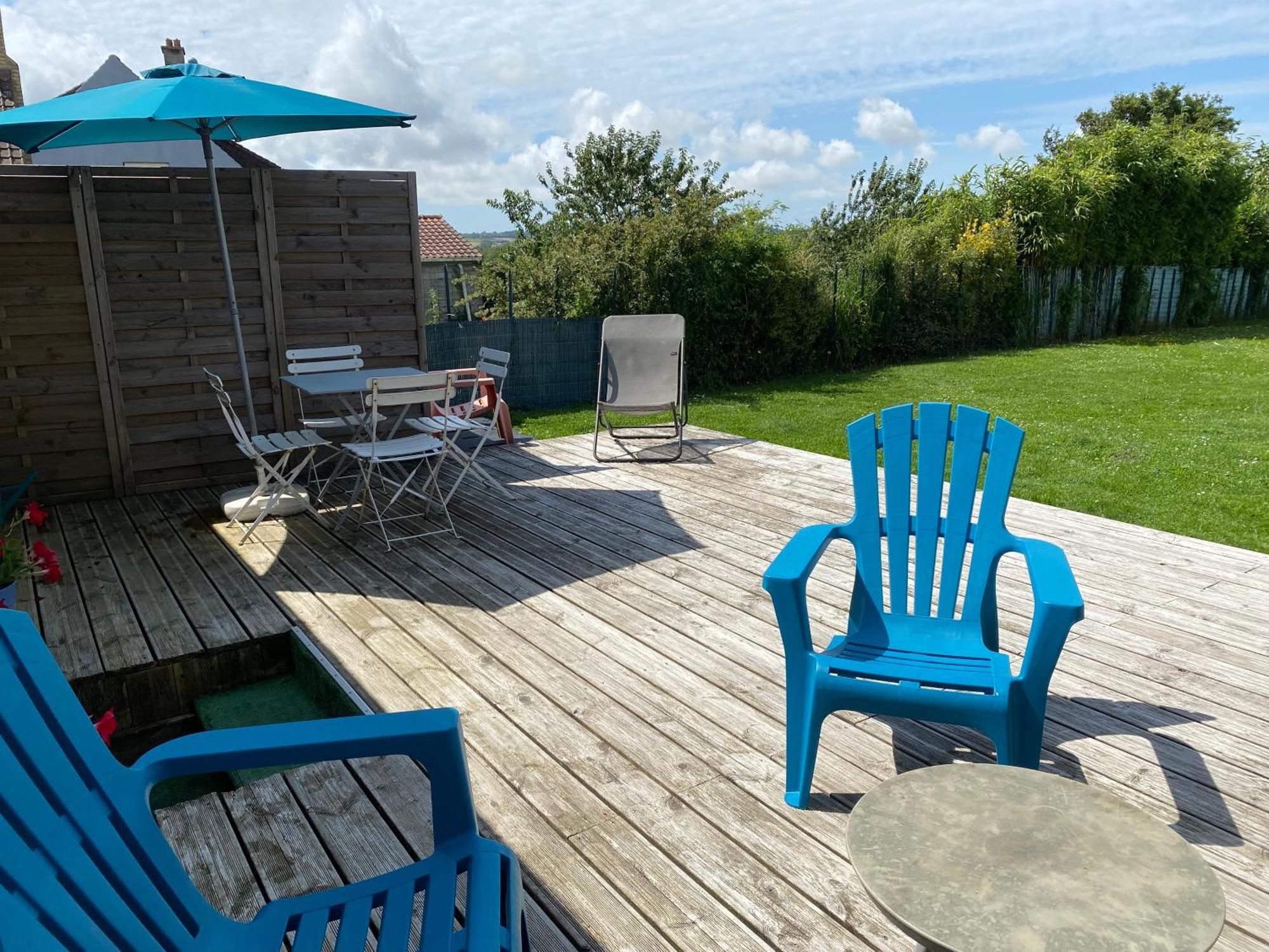 Maison De Village Avec Jardin 15Mn Des Plages, Wifi, 2 Chambres, Jardin Hesdin-lʼAbbé Dış mekan fotoğraf