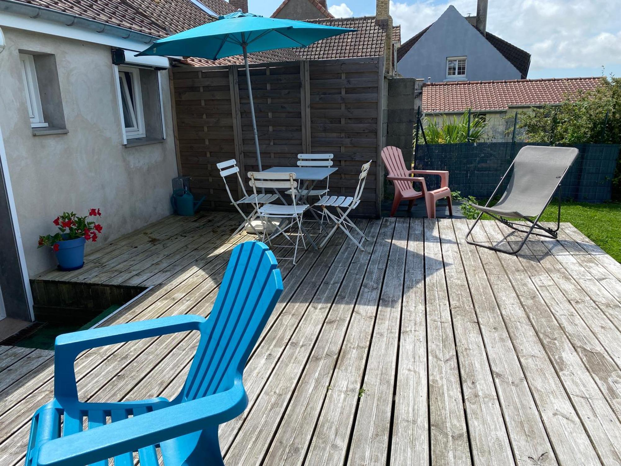 Maison De Village Avec Jardin 15Mn Des Plages, Wifi, 2 Chambres, Jardin Hesdin-lʼAbbé Dış mekan fotoğraf